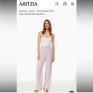 Aritzia - Effortless Pant - Wide Leg, High Wasit - 6